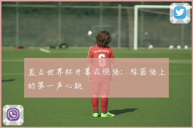 直击世界杯开幕式现场：绿茵场上的第一声心跳